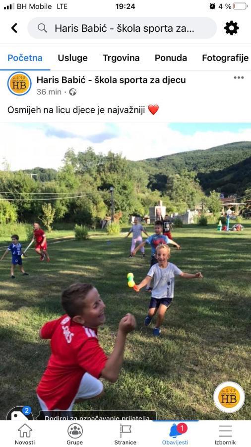 Bungalov Cozy Una Kulen Vakuf Bagian luar foto